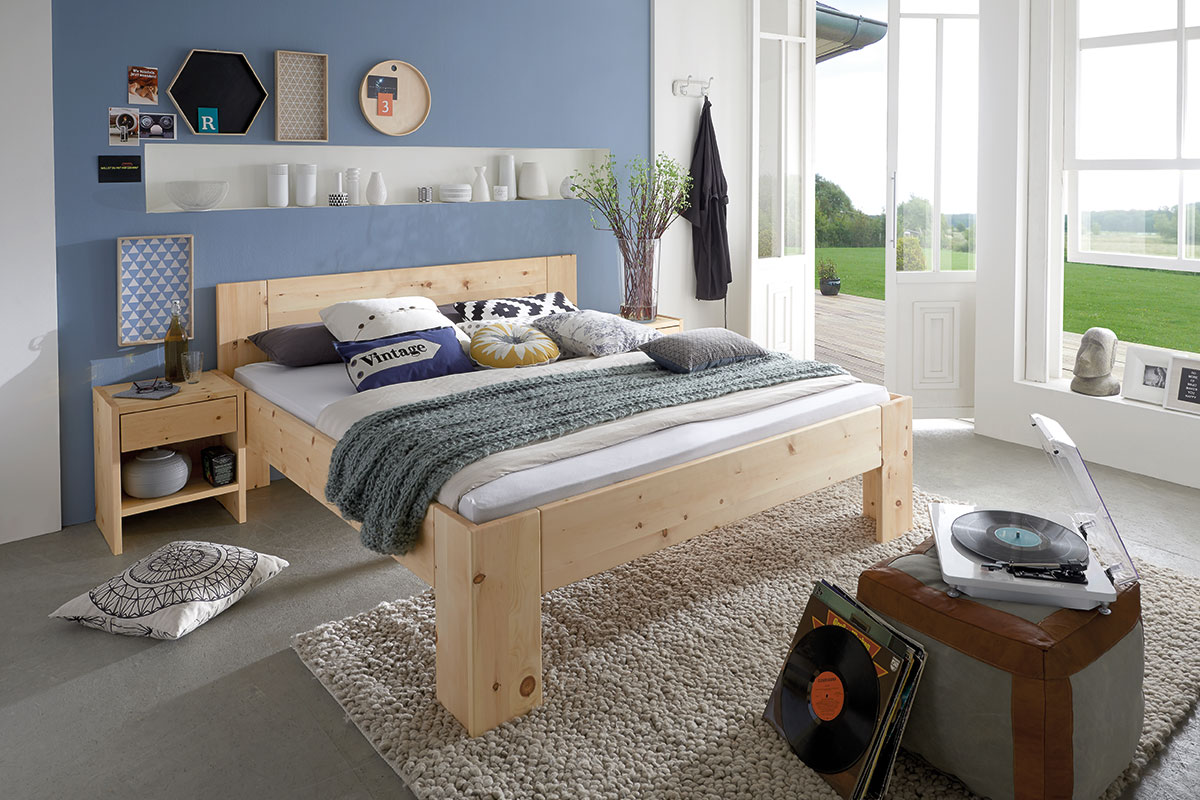 Fiori - Solid wood bed