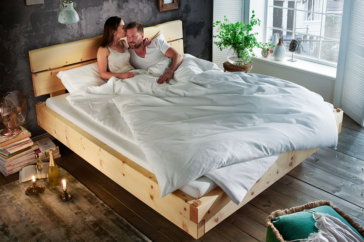 Solid wood bed Kitzbühel